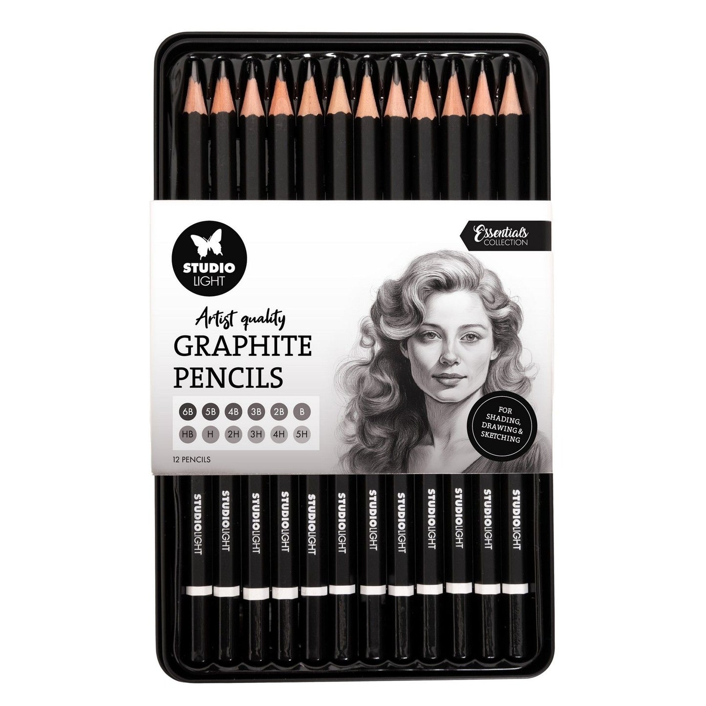 Studio light • crayons essentiels graphite
