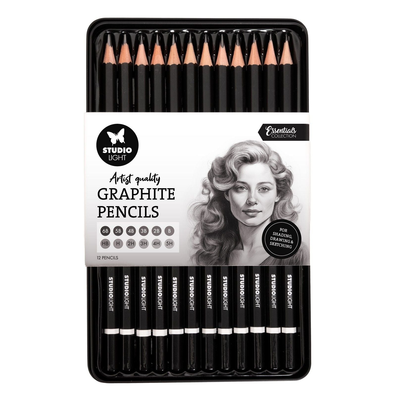 Studio light • crayons essentiels graphite