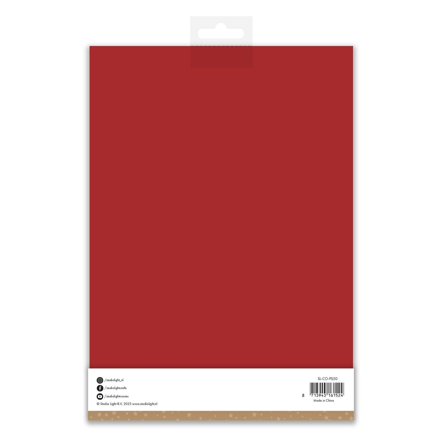 Studio light • consommables papier set Noël rouge