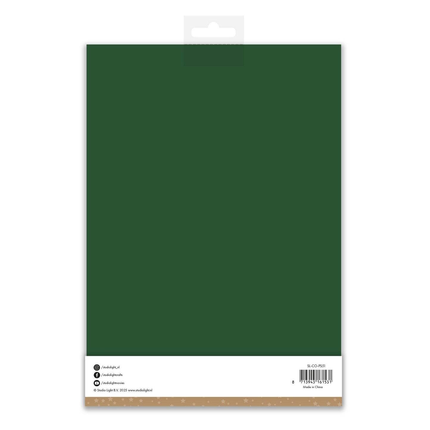 Studio light • consommables papier set Noël vert