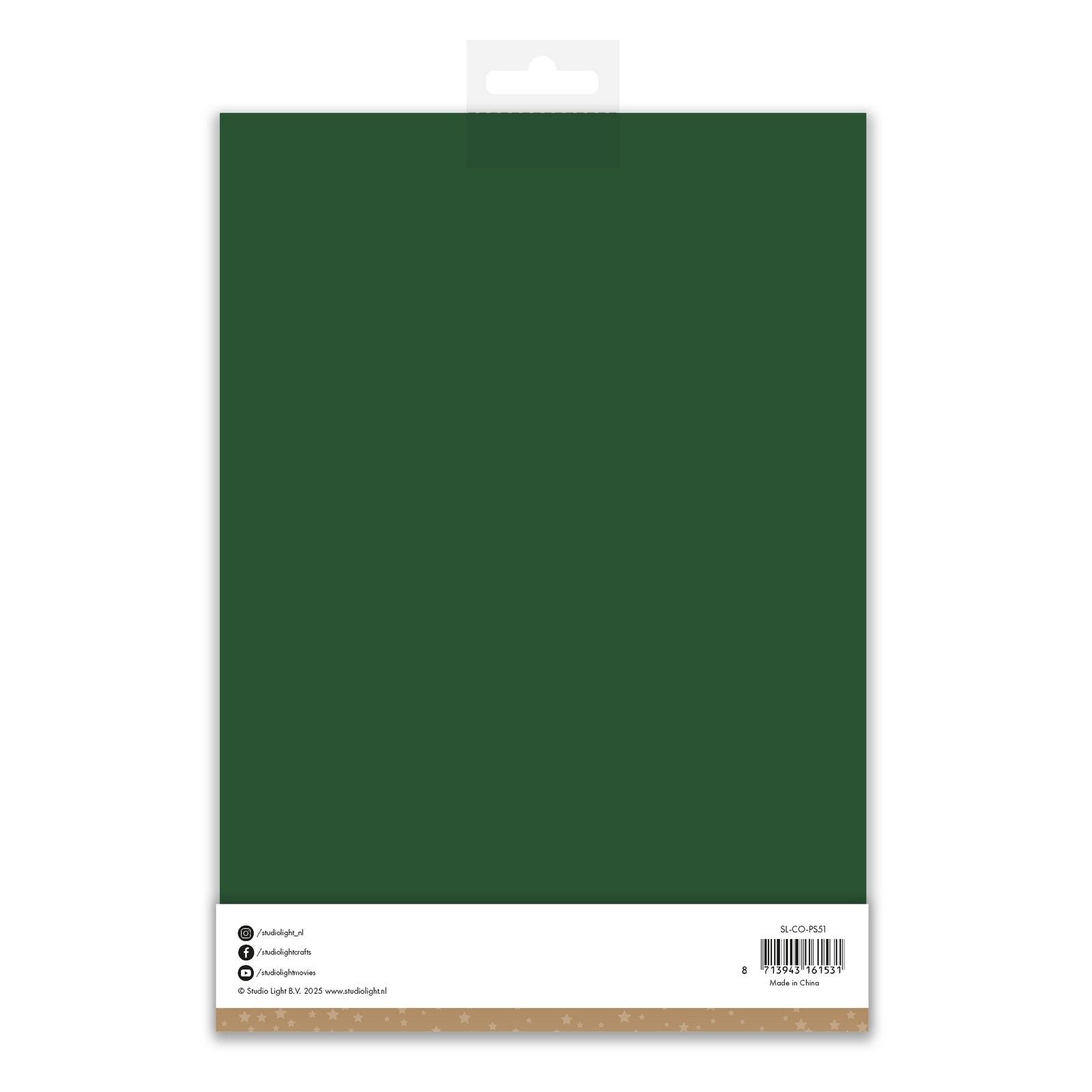 Studio light • consommables papier set Noël vert