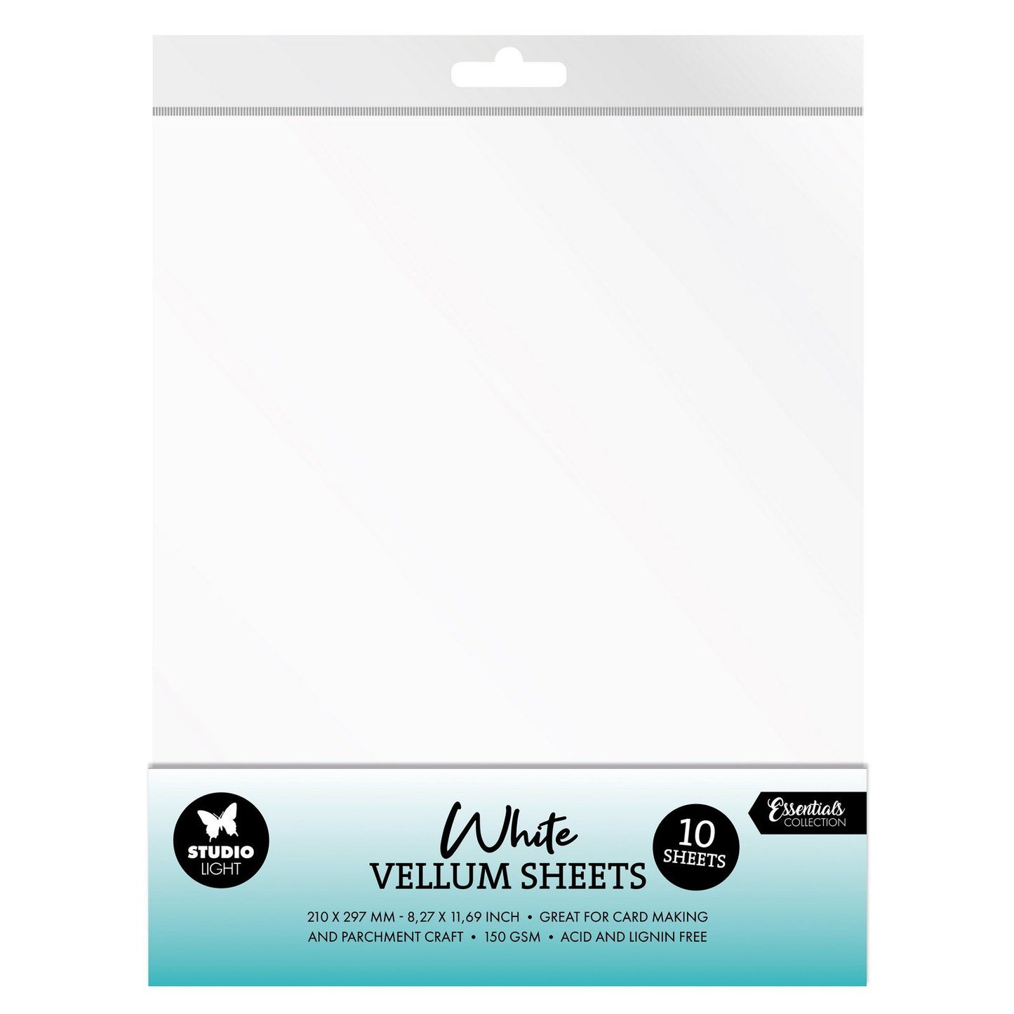 Studio light • feuilles de vélin essentials 150 g/m² blanc