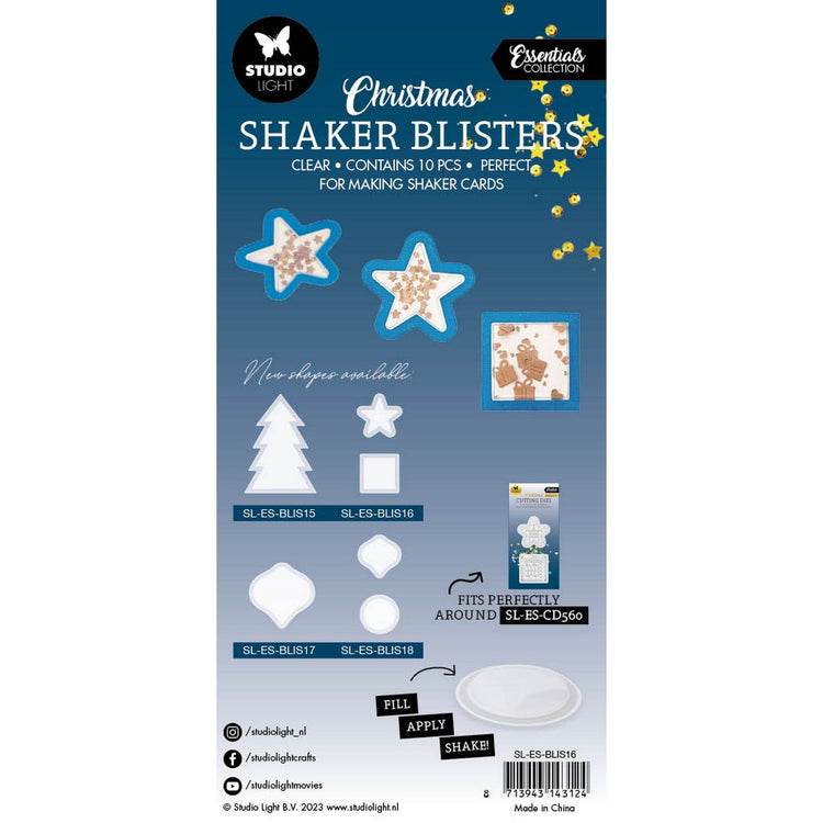 Studio Light • Essentiels shaker blisters mini cadeaux