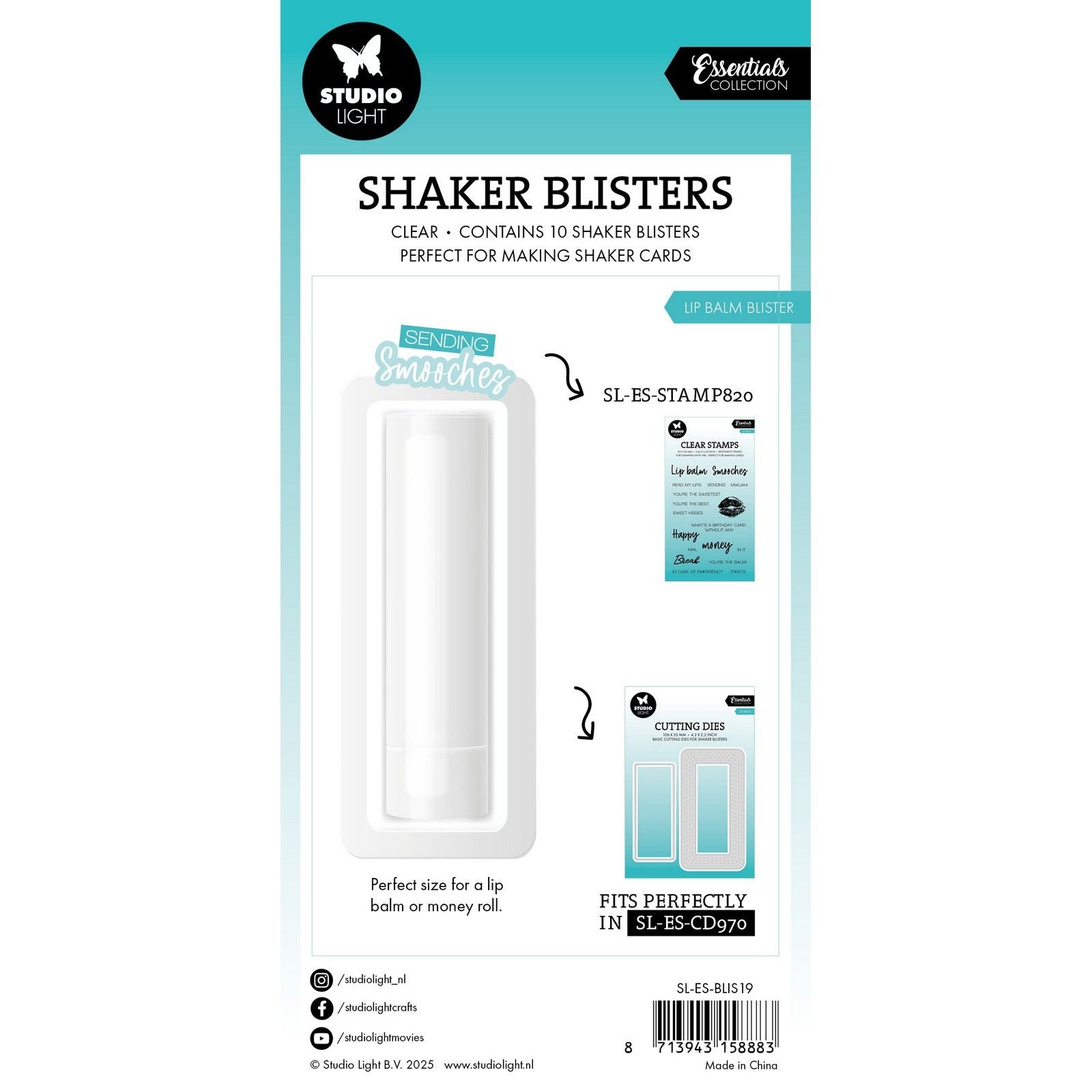 Studio Light • Essentials Shaker Blister Baume à lèvres Blister