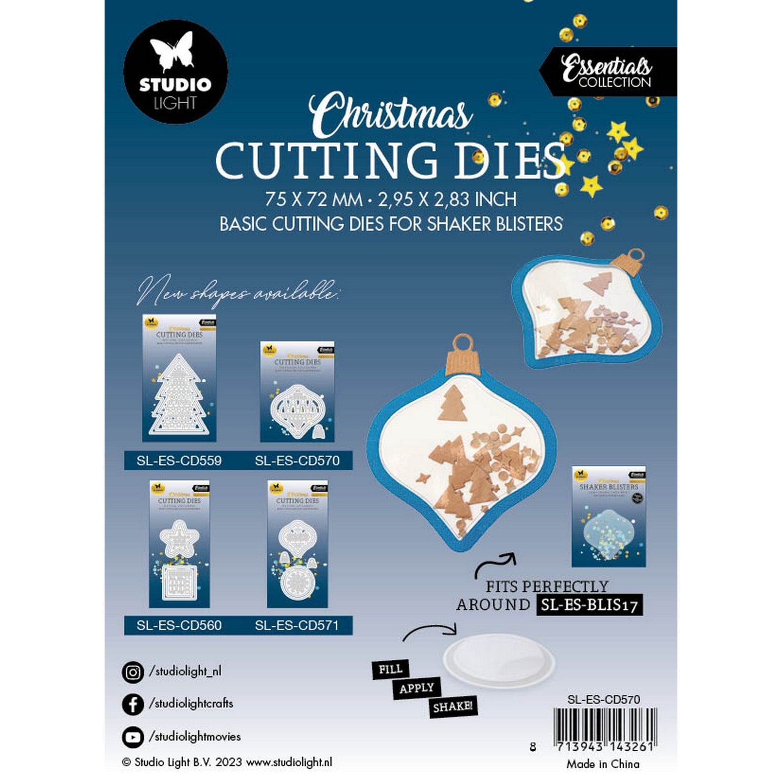 Lampe de studio • essentiels pour couper cette boule de Noël