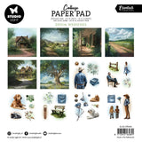Studio Light • Essentials Collage Bloc de papier Denim Weekends - afbeelding 2