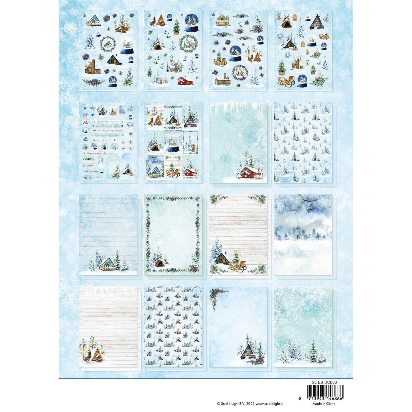 Éclairage de studio • Essentiels bricolage bloc scène d'hiver