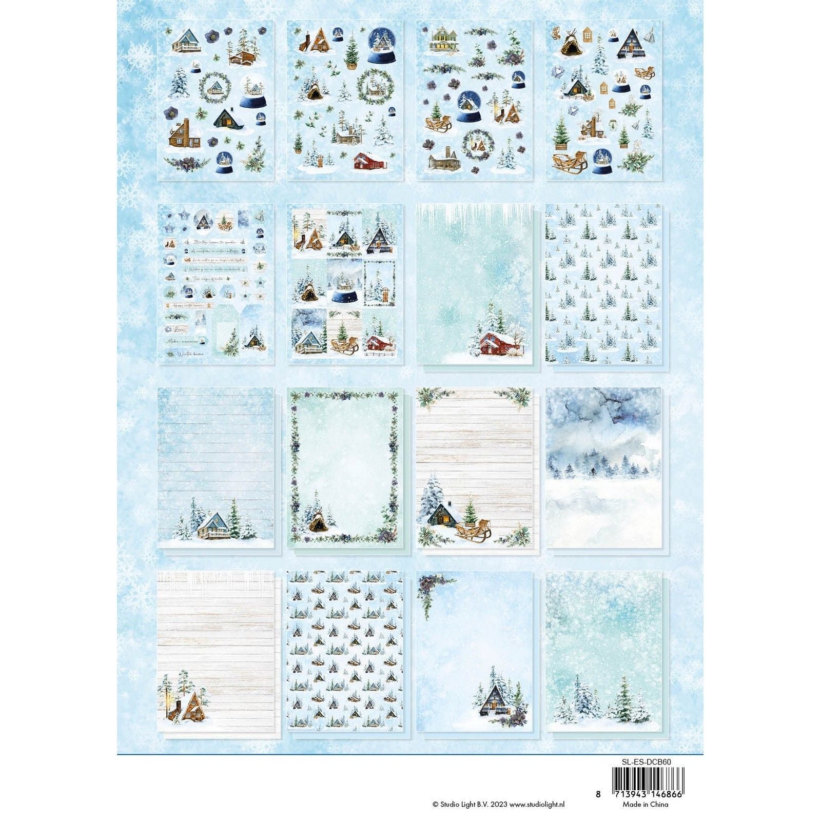 Éclairage de studio • Essentiels bricolage bloc scène d'hiver