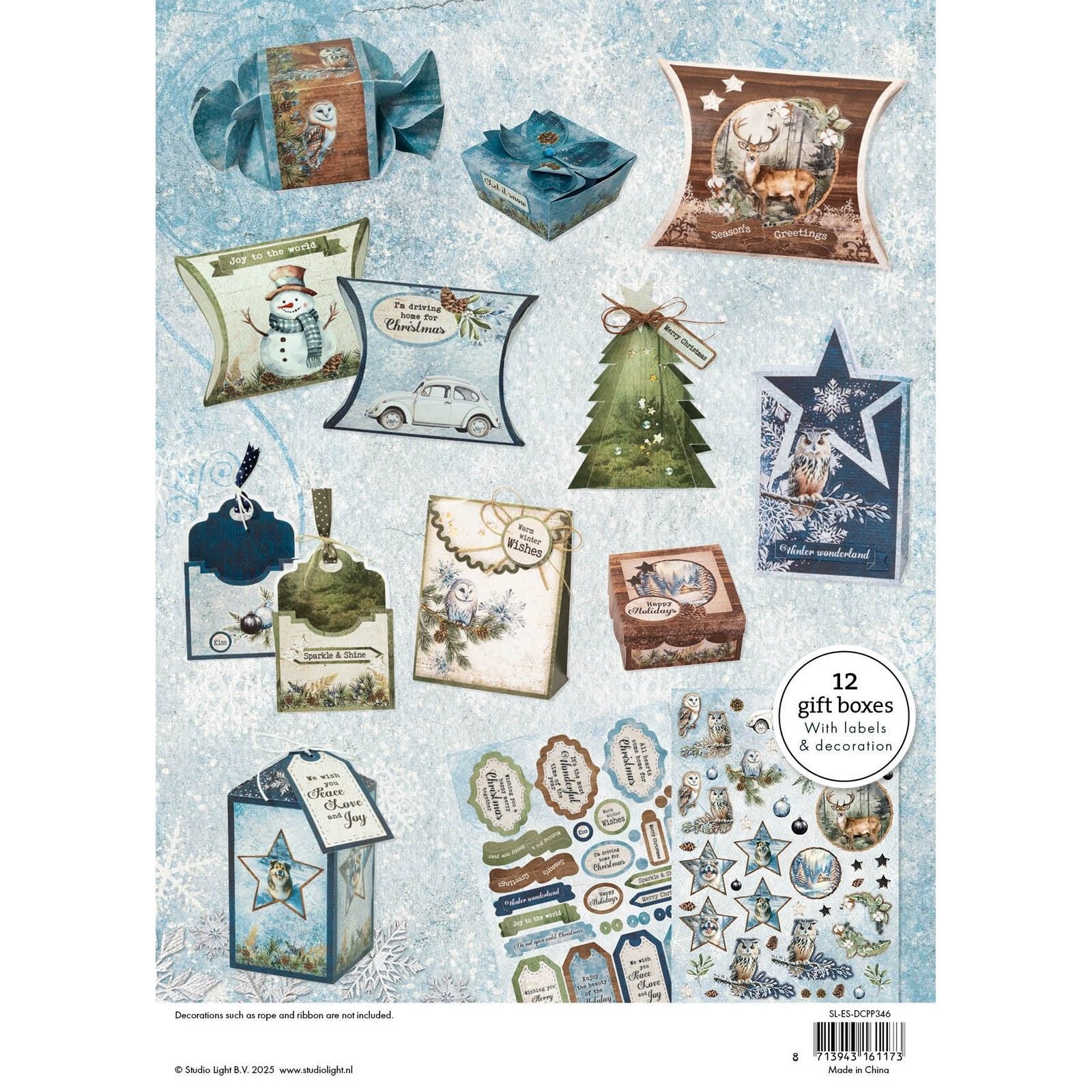 Studio Light • Essentiels, coffrets cadeaux DIY, pays des merveilles d'hiver