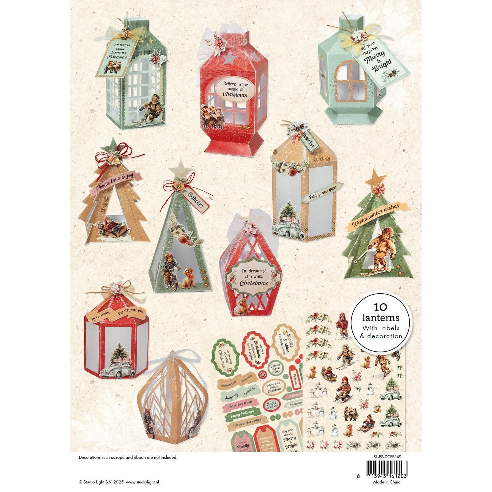Lampe de studio • lanternes de bricolage essentielles pour Noël étincelant