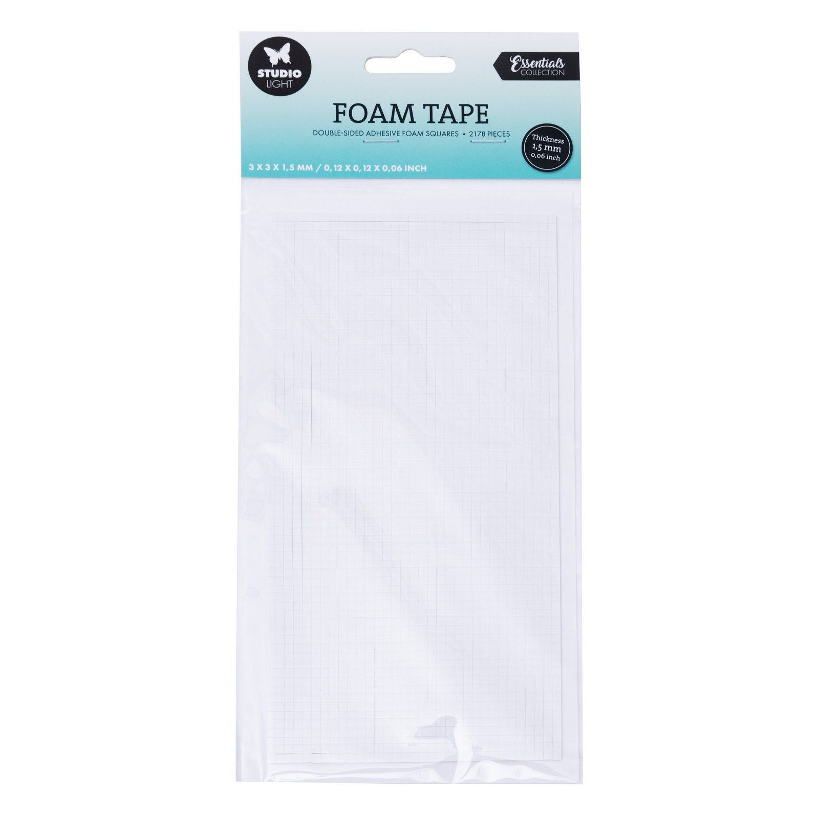 Studio light • outils essentiels blocs de ruban mousse double face 3x3mm