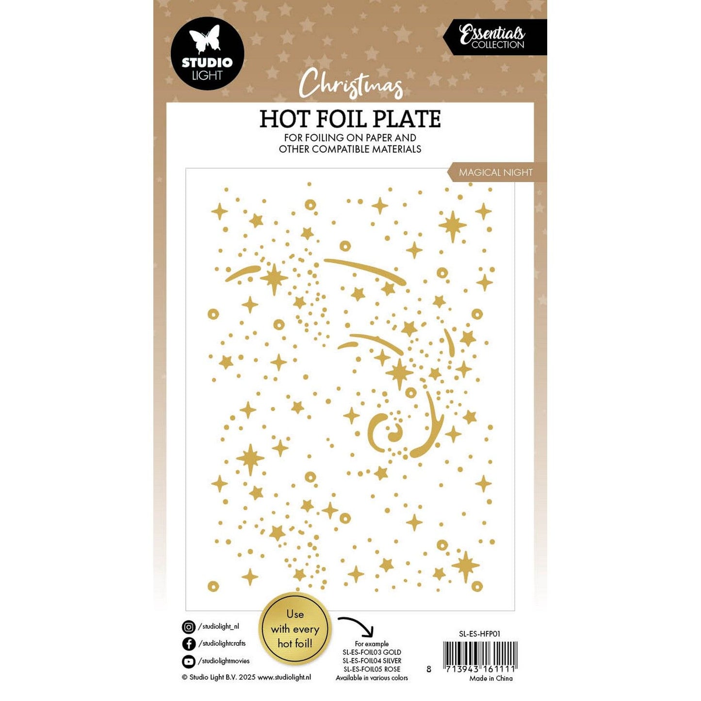 Studio Light • Essentials plaque chauffante nuit magique