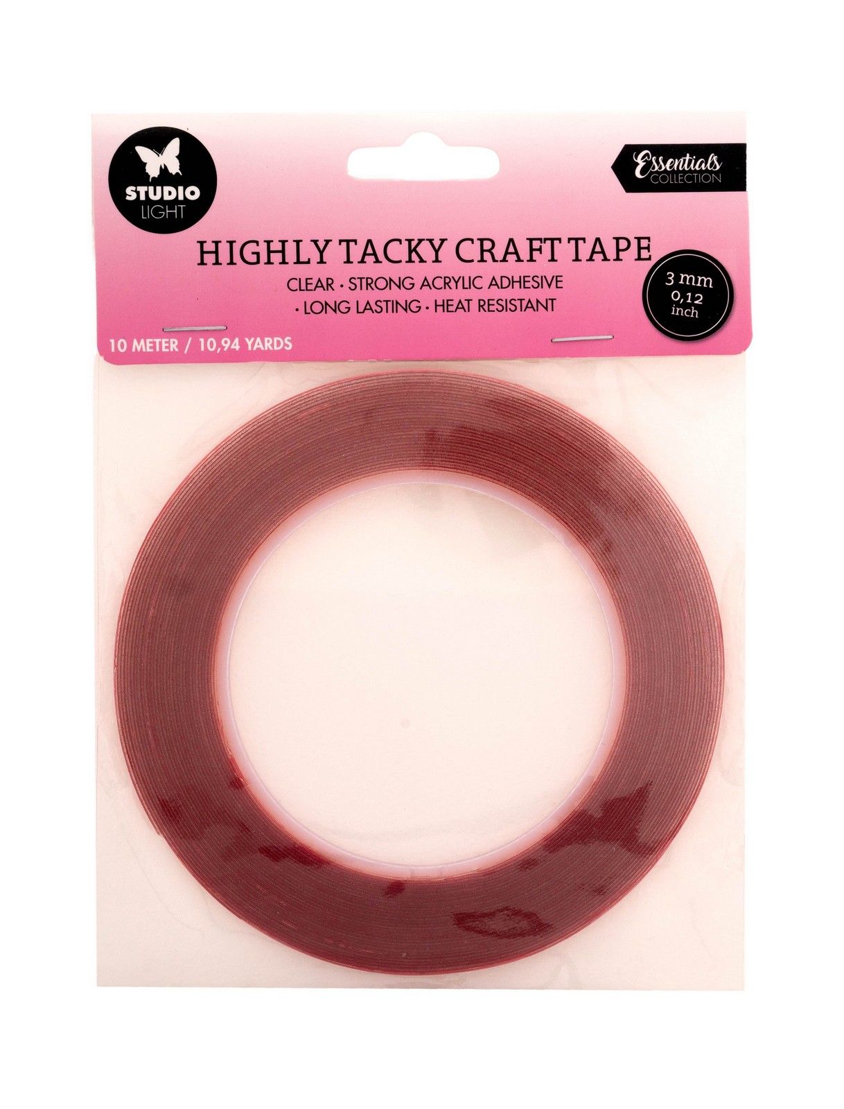 Studio Light • Ruban adhésif double face hautement collant 3 mm