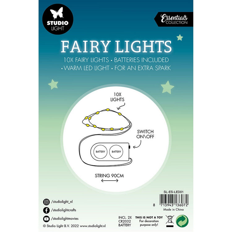 Lampe de studio • outils essentiels pour guirlande lumineuse, piles incluses