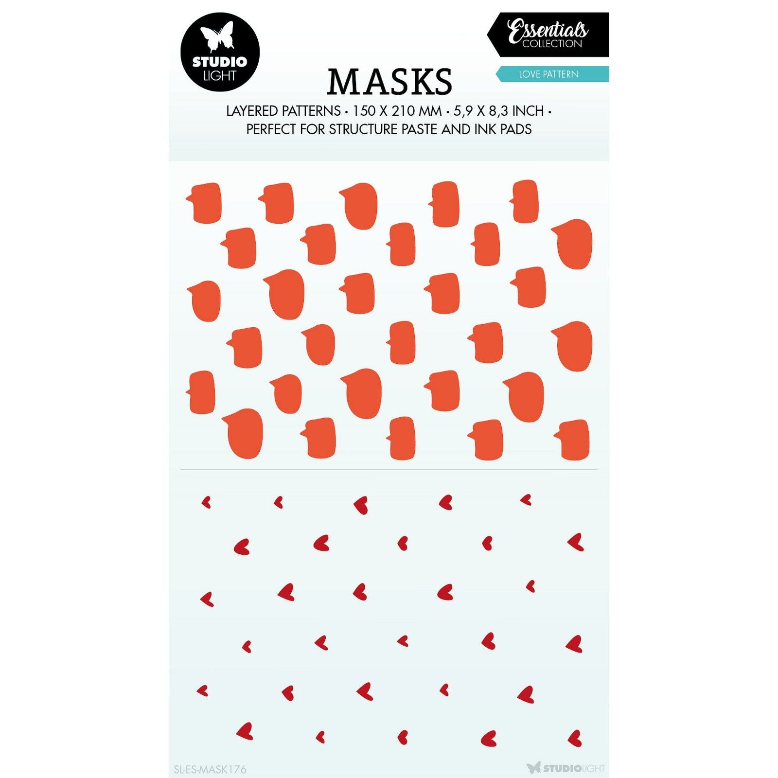Studio Light • Essentiels masque pochoir amour