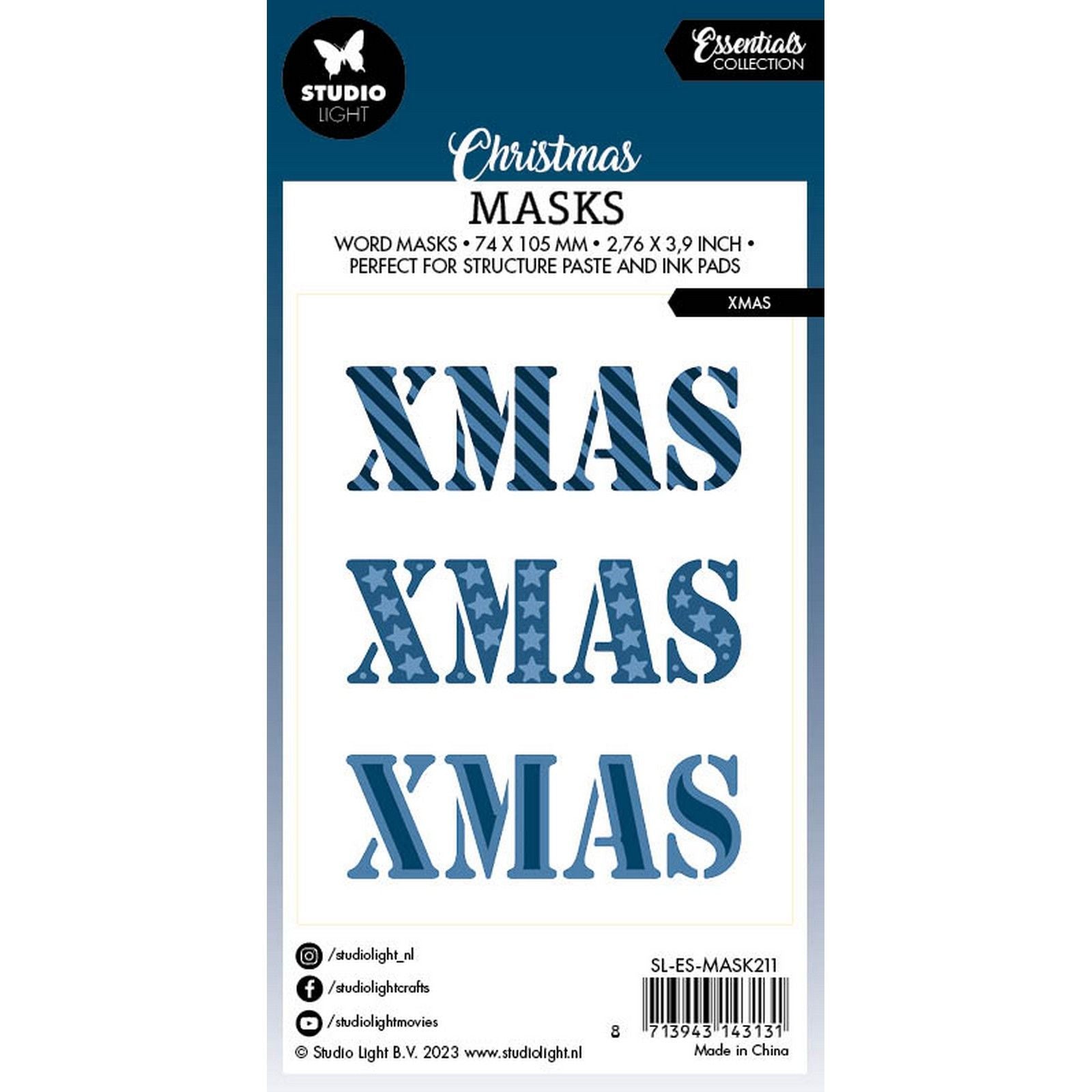 Lumière de studio • masque essentiel de Noël