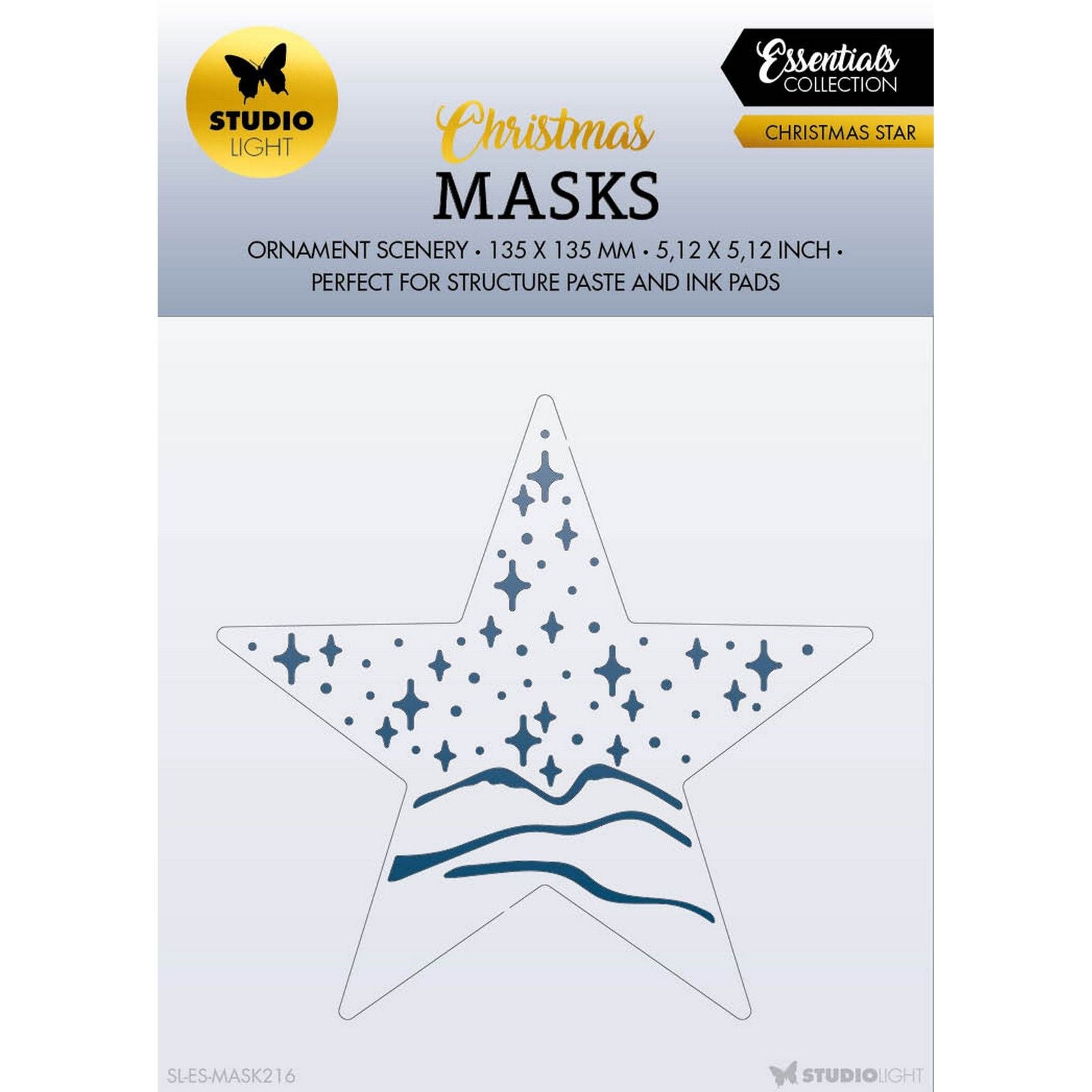 Lampe de studio • masque essentiel étoile de Noël