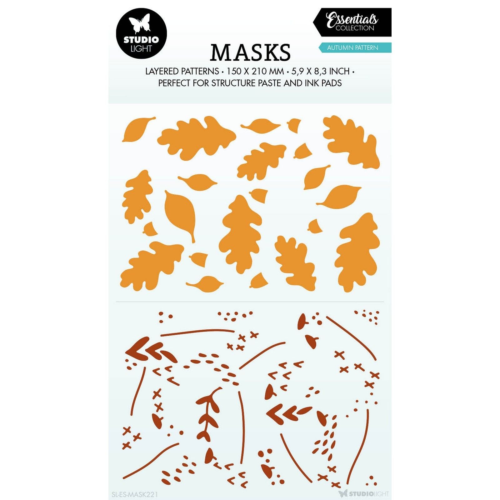Studio light • masque essentiel motif automne