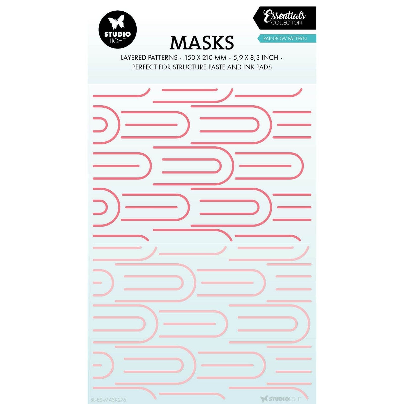 Studio light • masque essentiel motif arc-en-ciel