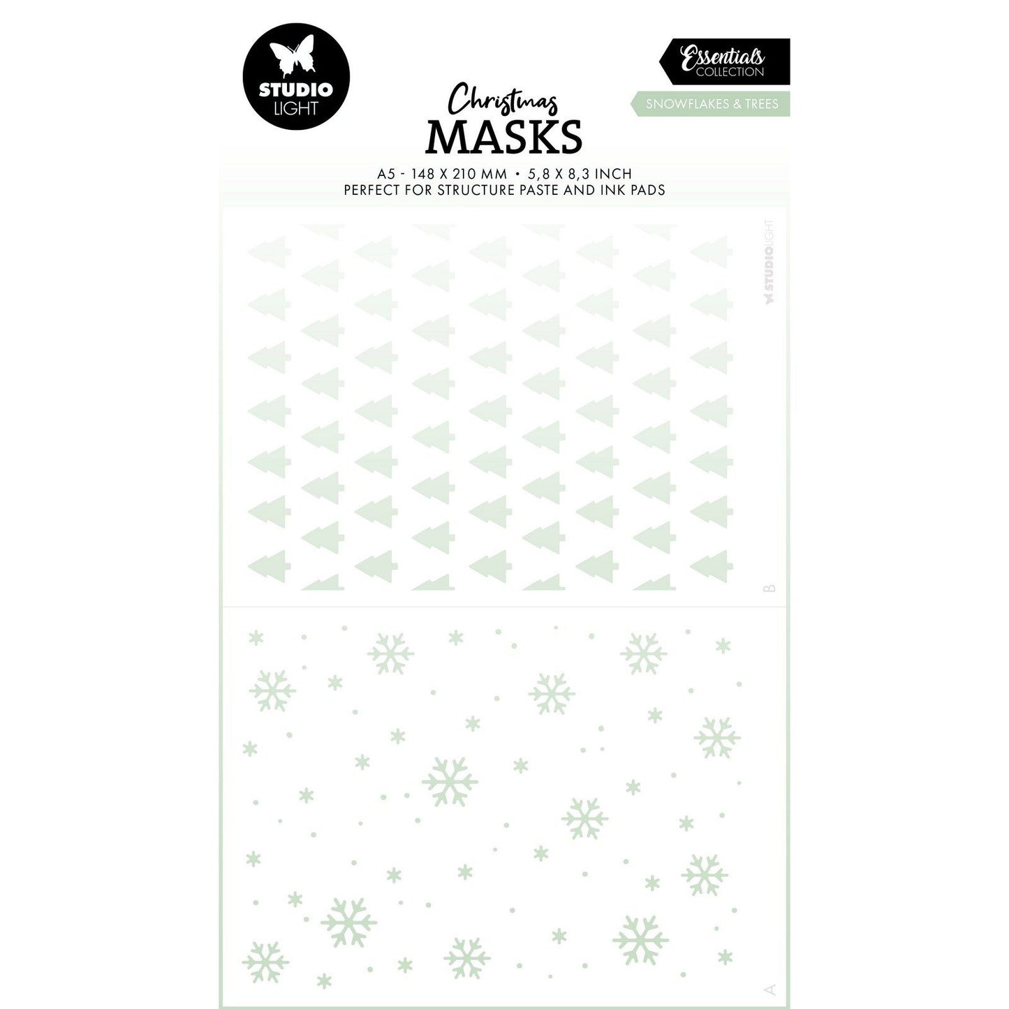 Studio Light • Masque essentiel pour les flocons de neige, les arbres