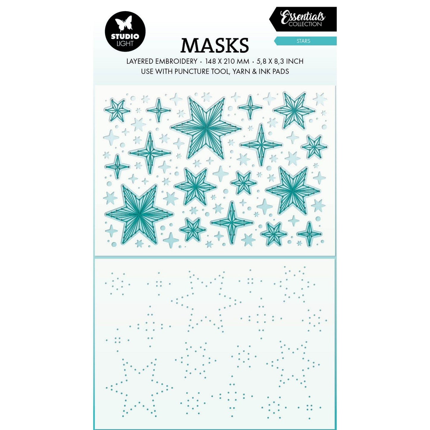 Studio Light • Essentiels outil de perforation masque étoiles