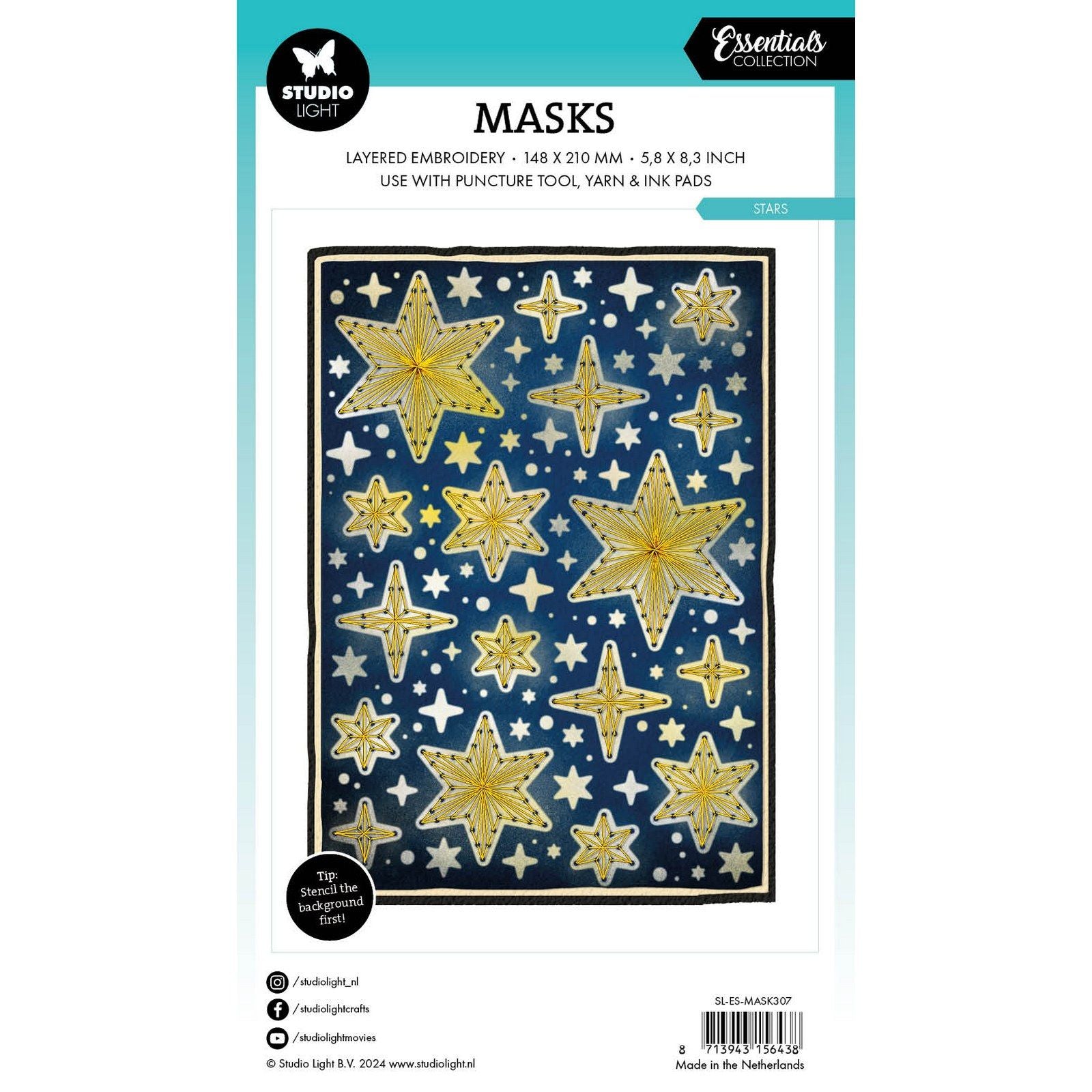 Studio Light • Essentiels outil de perforation masque étoiles