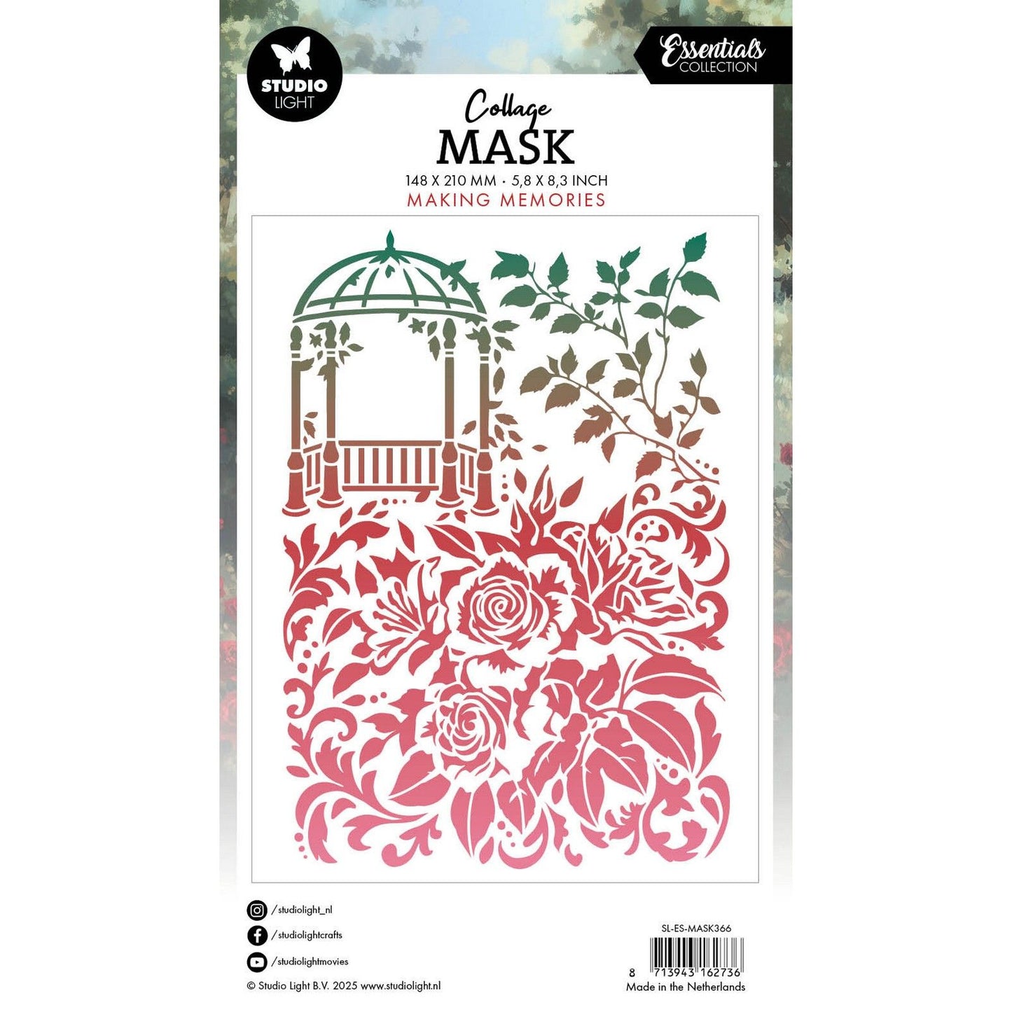 Studio Light • Pochoir de masque essentiel pour créer des souvenirs