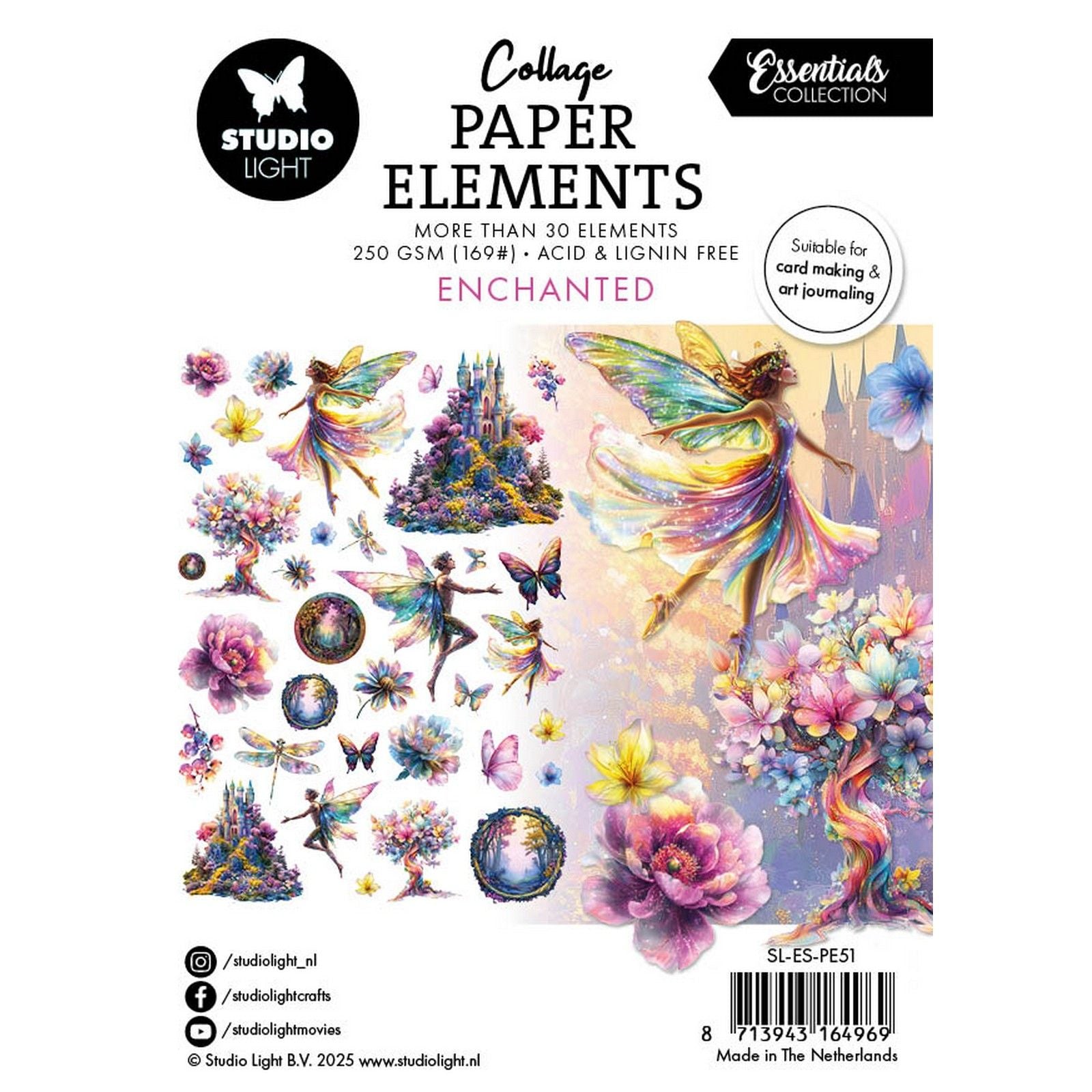 Studio light • éléments essentiels en papier enchantés