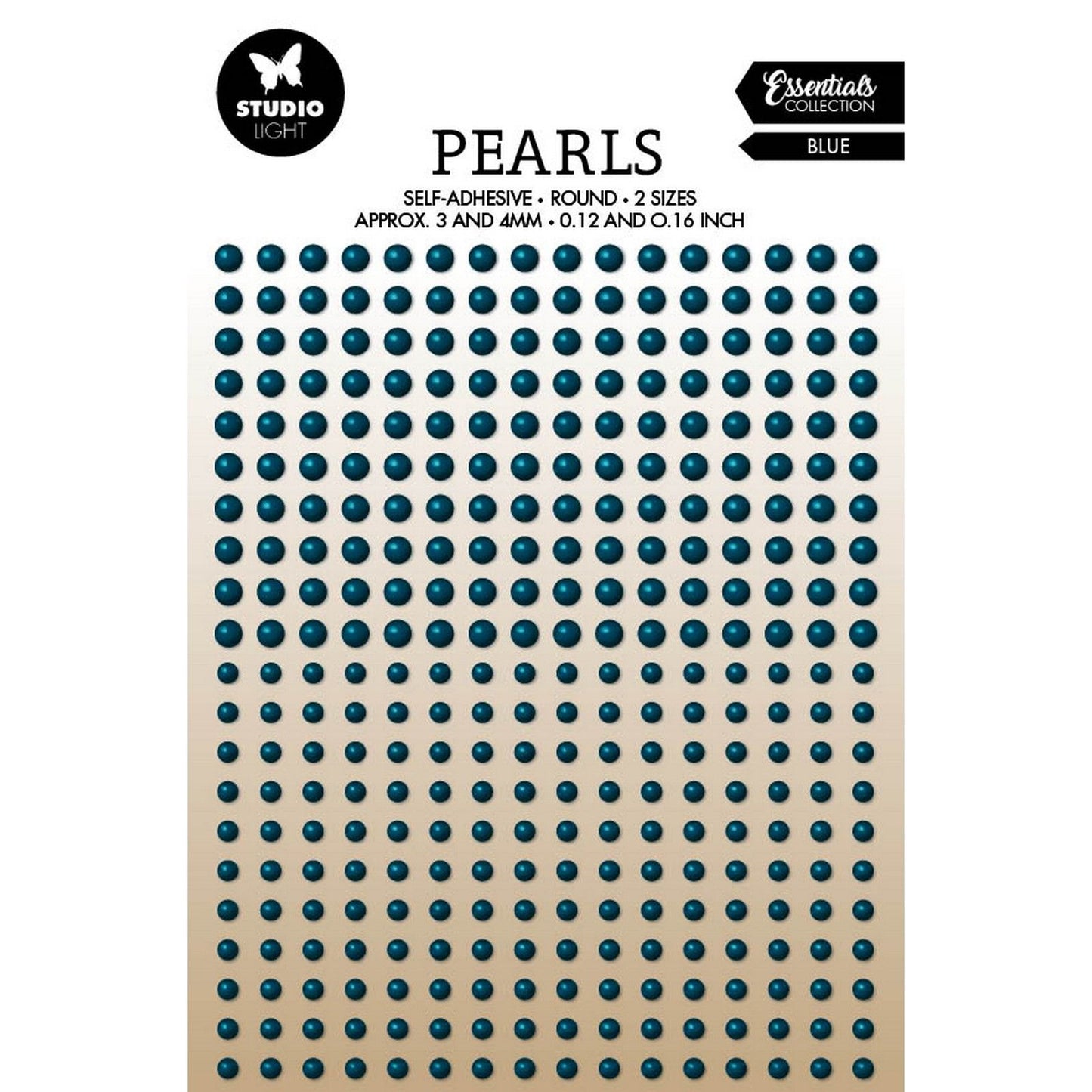 Lampe studio • essentials perles autocollantes bleu