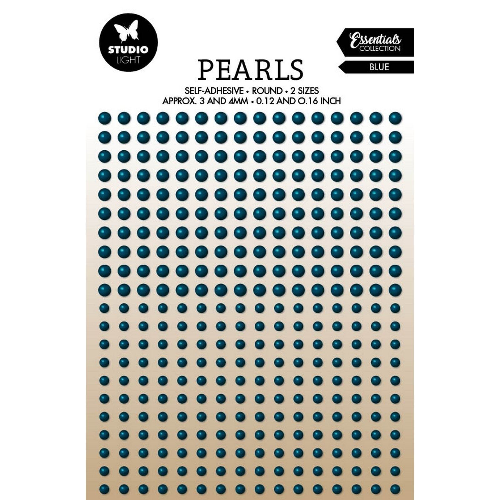 Lampe studio • essentials perles autocollantes bleu