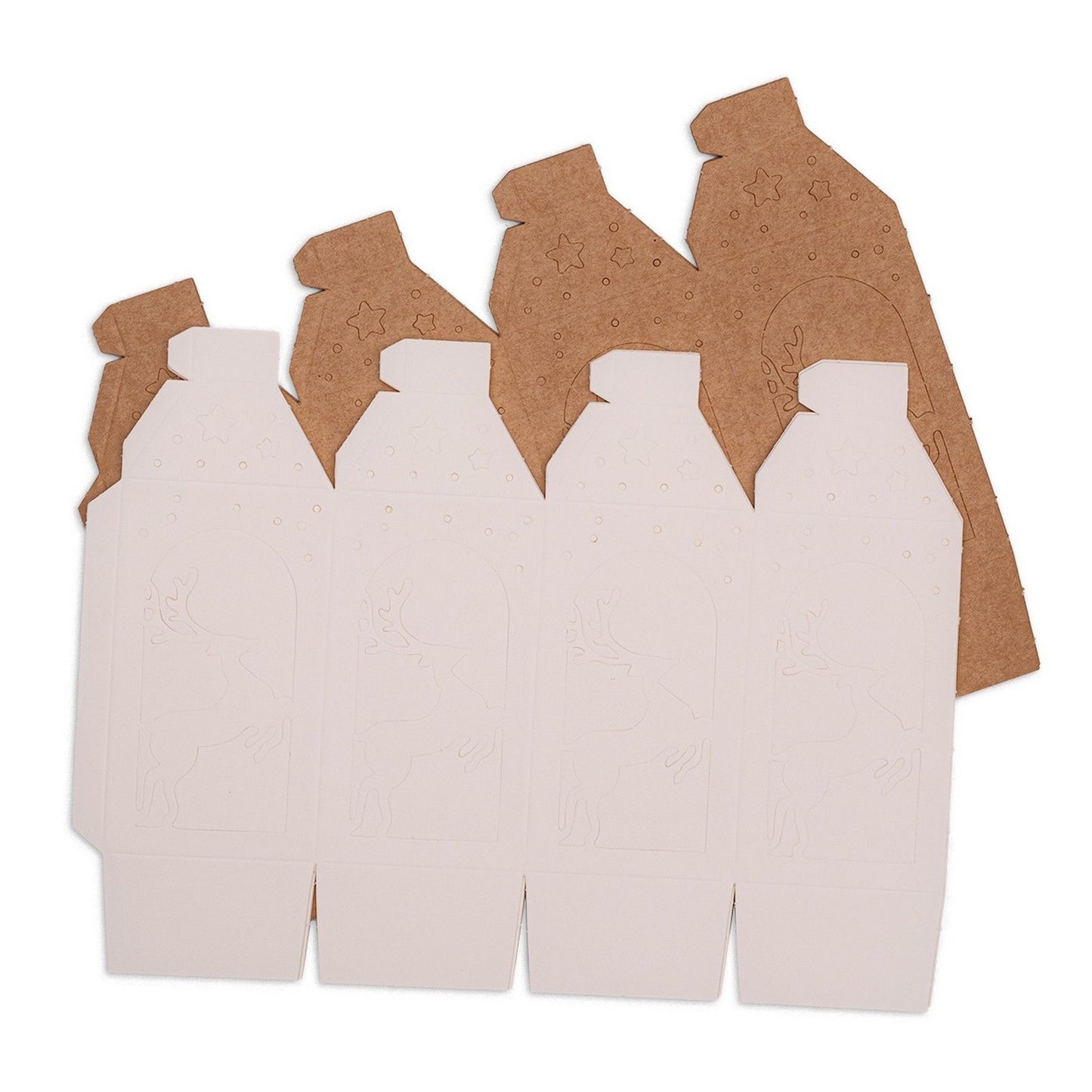 Lampe de studio • lanternes en papier découpées essentielles, renne