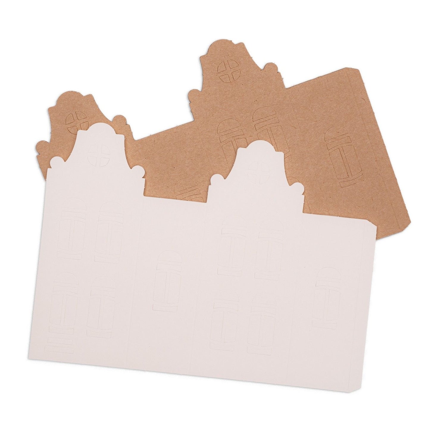 Studio light • essentiels maisons en papier découpé maison classique