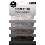 Lampe studio • consommables cordon chanvre nuances de gris - afbeelding 1