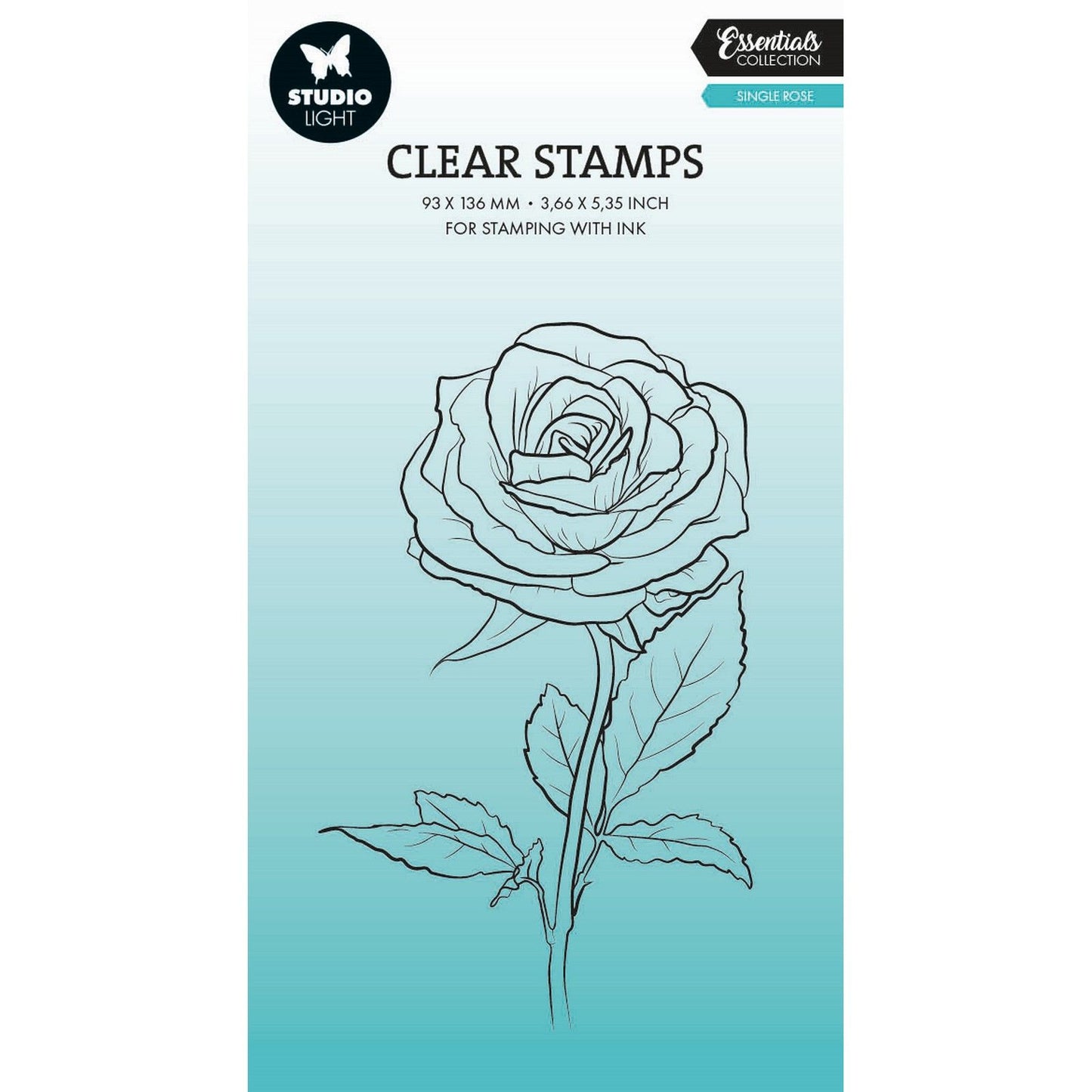 Lampe de studio • Essentials, tampon transparent, rose unique