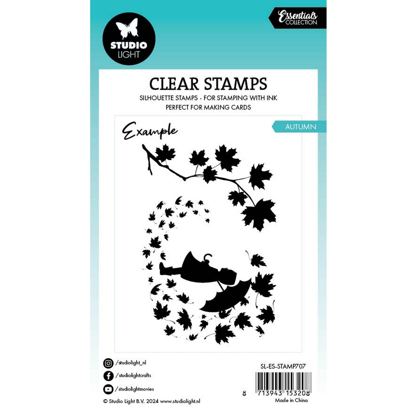 Studio Light • Essentiels tampon transparent automne