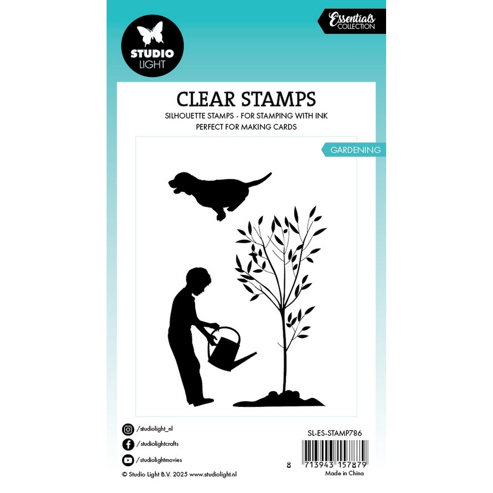 Studio Light • Essentiels tampon transparent jardinage