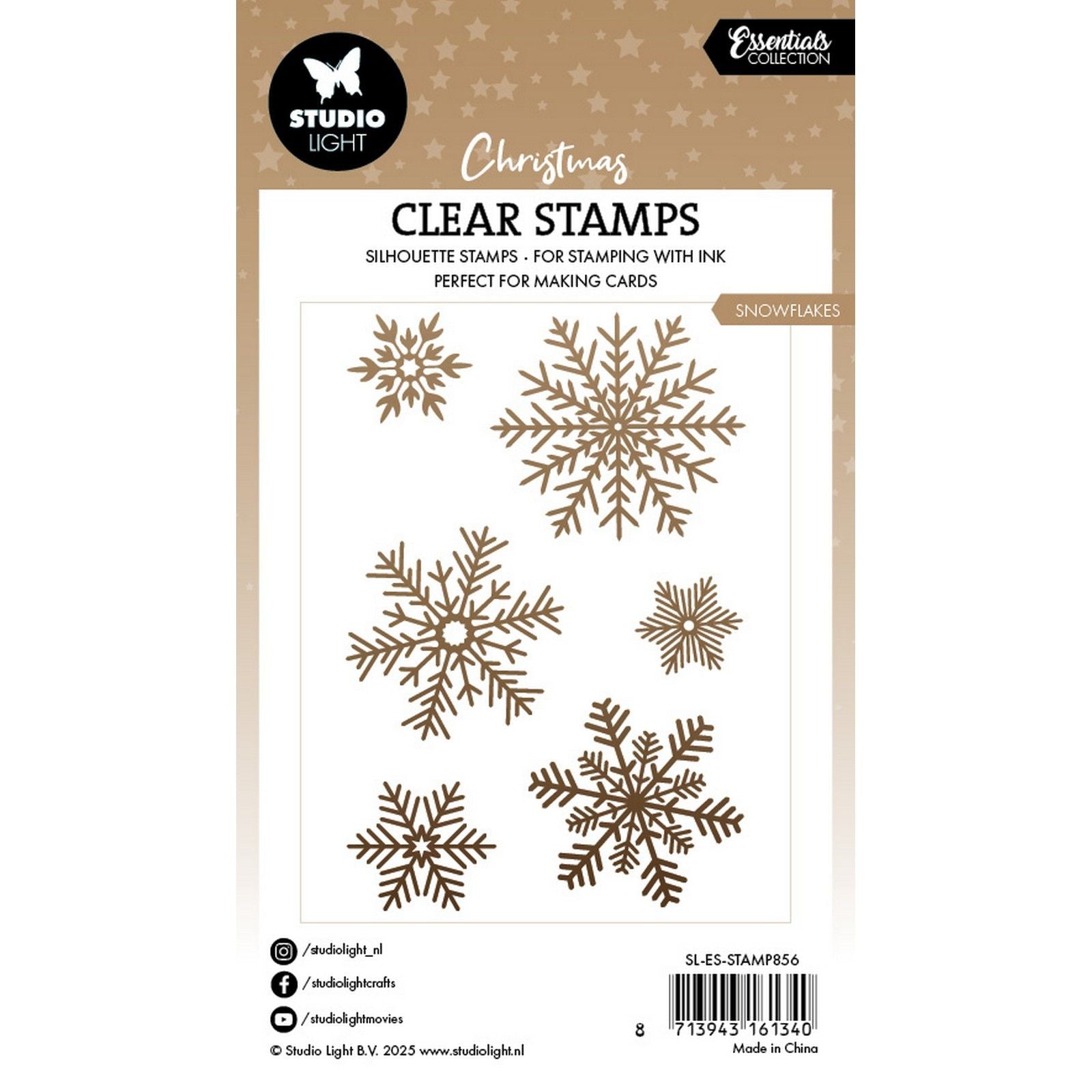 Studio Light • Flocons de neige transparents essentiels