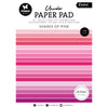 Studio light • essentials bloc de papier unicolor nuances de rose