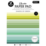 Studio light • essentials bloc de papier unicolor nuances de vert - afbeelding 1