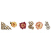 Studio light • collection grunge autocollants transparents roses vintage