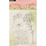 Lumière de studio • fleurs de timbre clair de prairie de printemps - afbeelding 1