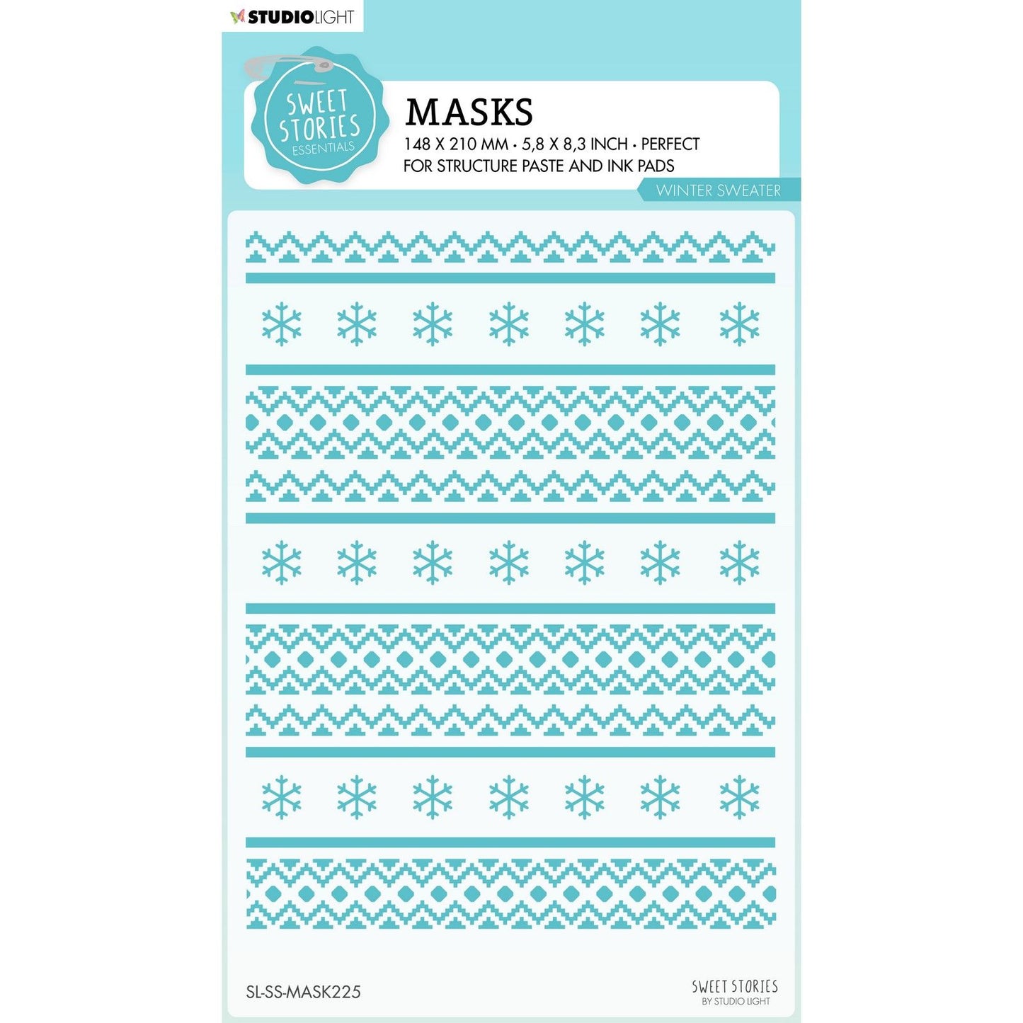 Studio Light • Pull d'hiver avec masque d'histoires douces