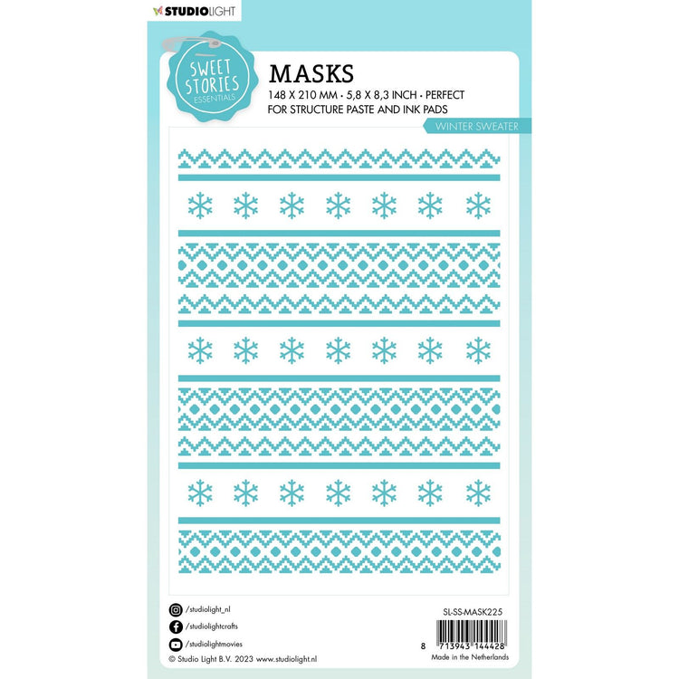 Studio Light • Pull d'hiver avec masque d'histoires douces