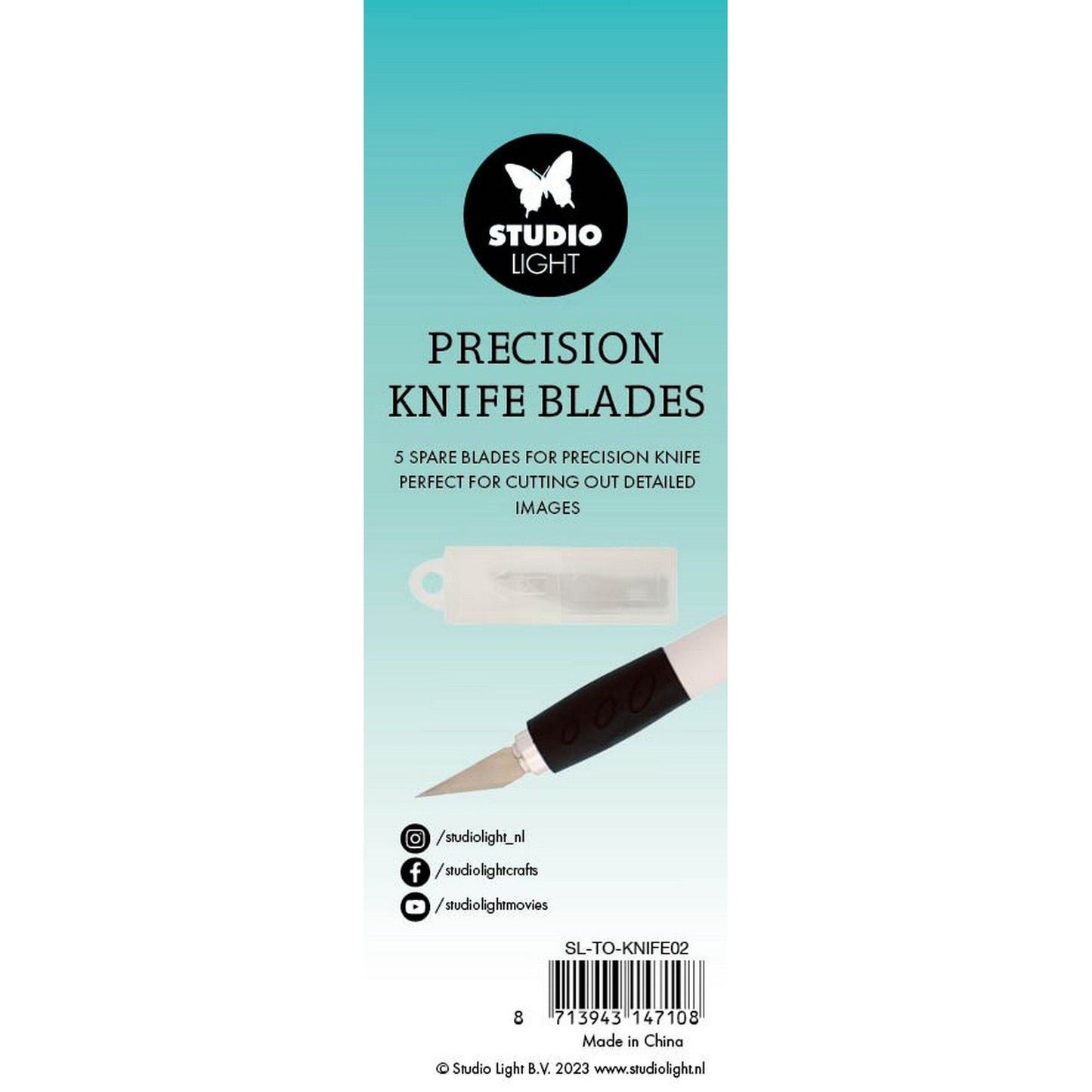 Studio light • outils essentiels couteau de précision lames de rechange 5pcs