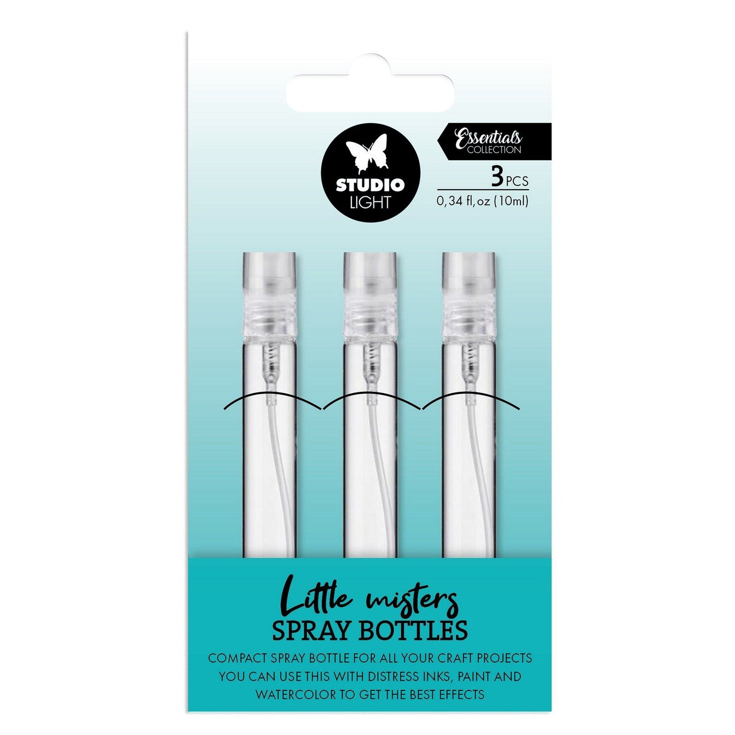 Studio Light • Stylo vaporisateur Essentials Mini brumisateurs 3pcs