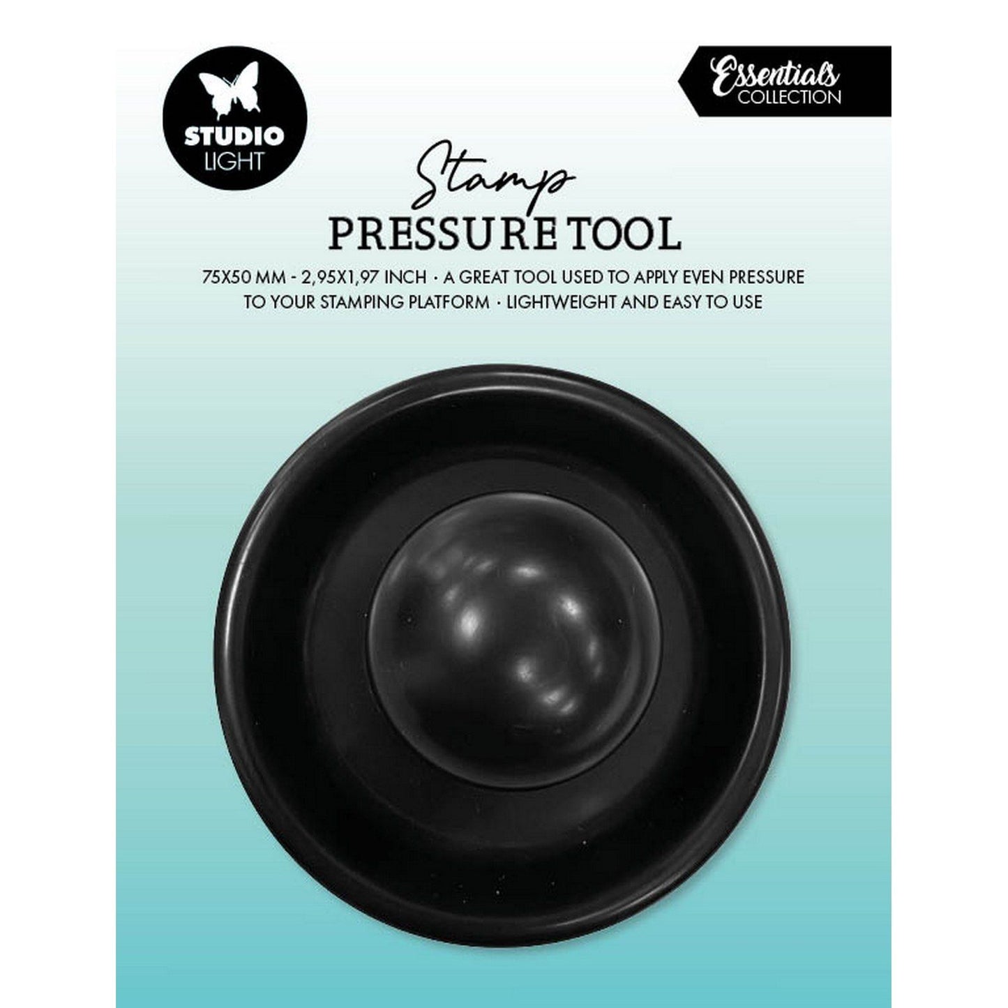 Studio light • outil de pression pour tampon noir