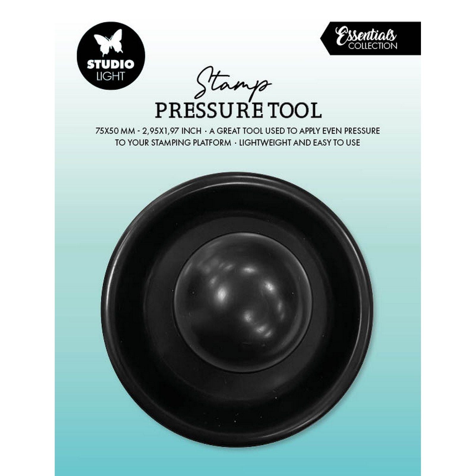 Studio light • outil de pression pour tampon noir