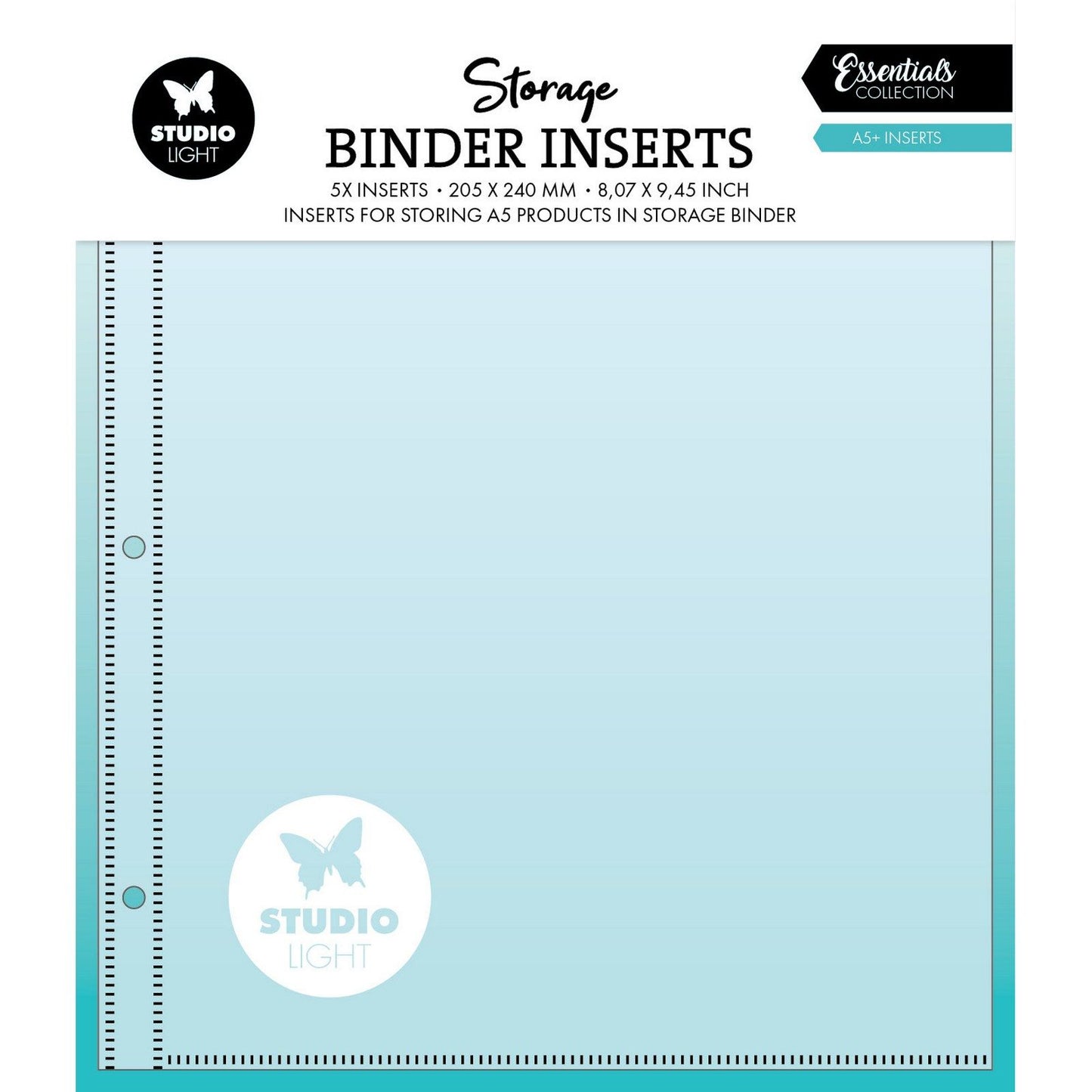 Studio light • inserts de rangement essentiels a5 5pcs
