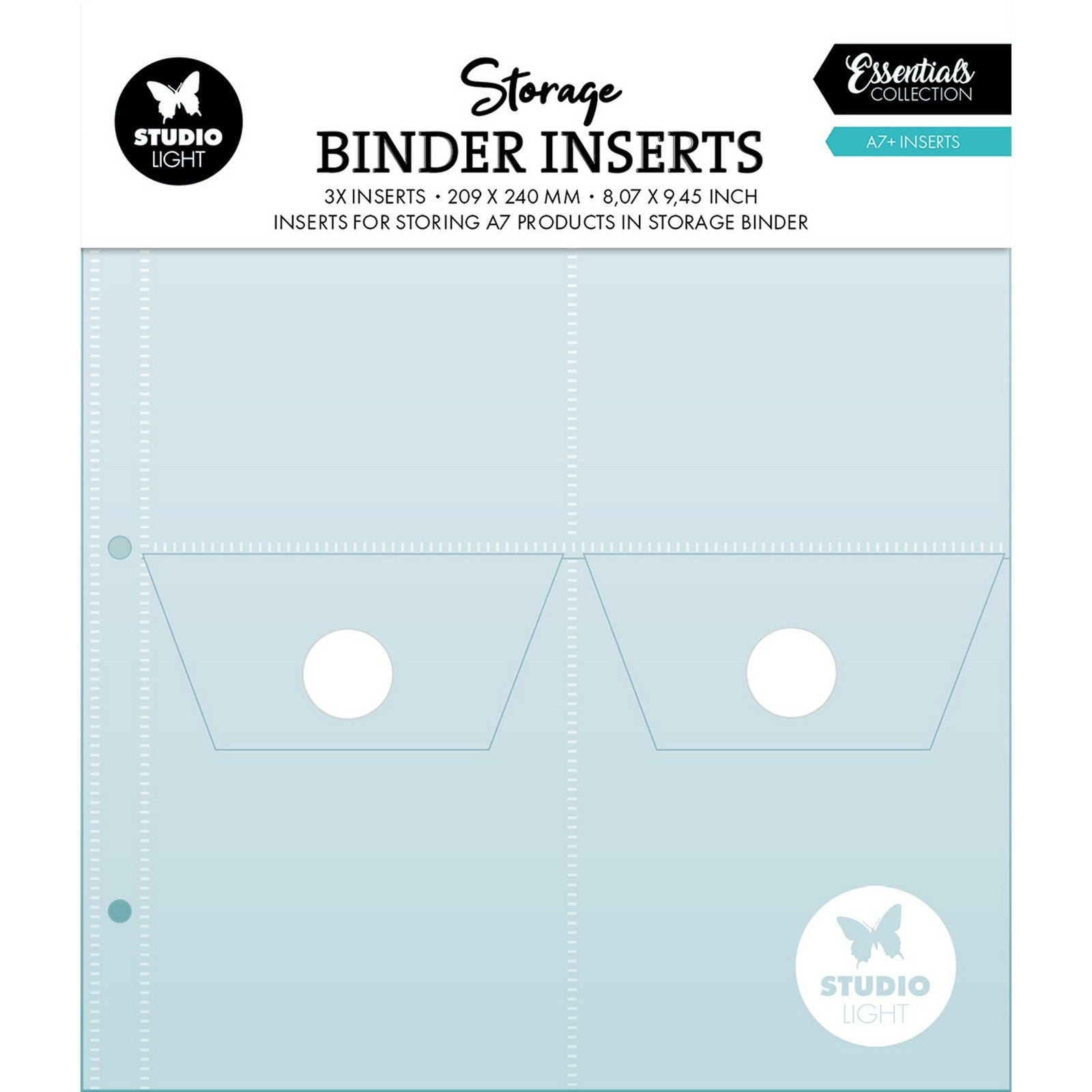 Studio light • inserts de rangement essentiels pour a7+ 3pcs