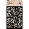 Studio Light • Motif floral au pochoir pour masque à l'heure du thé de Teddy